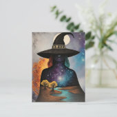 The Witch Protector of Nature Postkarte (Stehend Vorderseite)