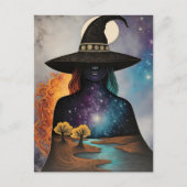 The Witch Protector of Nature Postkarte (Vorderseite)