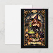 The Witch’s Brew Dankeskarte (Vorne/Hinten)