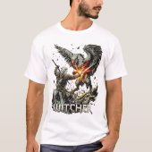 The Witcher Monster Hunter - Fantasy Warrior T-Shi T-Shirt (Vorderseite)