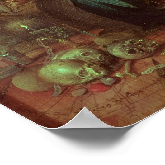 The Witches' Sabbath, 1606 Poster (Ecke)