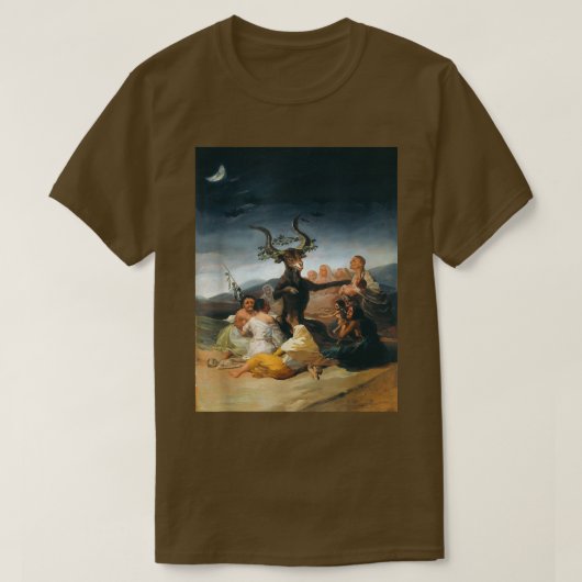 The Witches Sabbath Goya  T-Shirt (Design vorne)