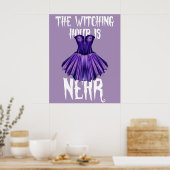 The Witching Hour is Near Poster (Küche)