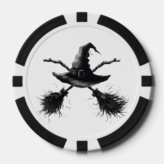 The Witch's Cross-Noir Pokerchips (Vorderseite)