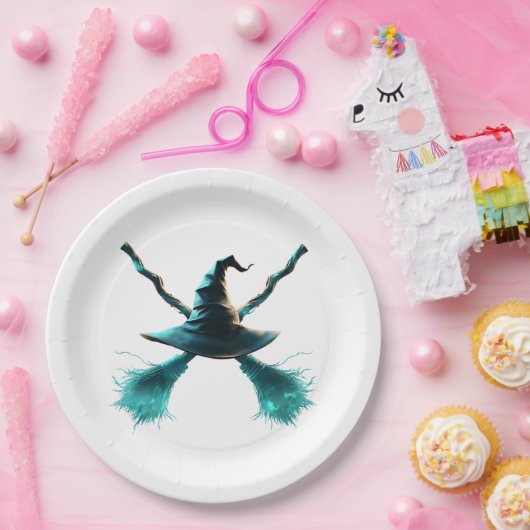 The Witch's Cross Pappteller (Party)