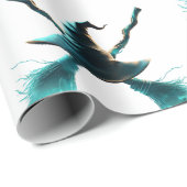 The Witch's Cross White Background Geschenkpapier (Rolleneckpunkt)