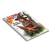 The witch's notebook.A great Halloween gift Notizblock (Rechte Seite)