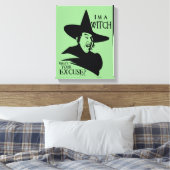 The Wizard Of O™ I’m A Witch Leinwanddruck (Insitu (Schlafzimmer))