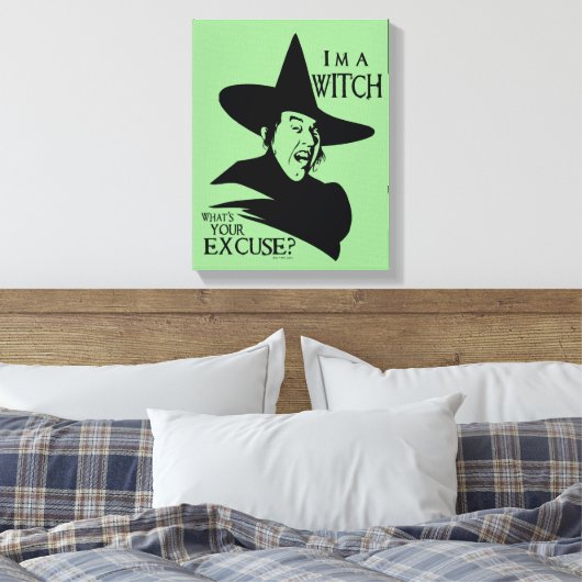The Wizard Of O™ I’m A Witch Leinwanddruck (Insitu (Schlafzimmer))