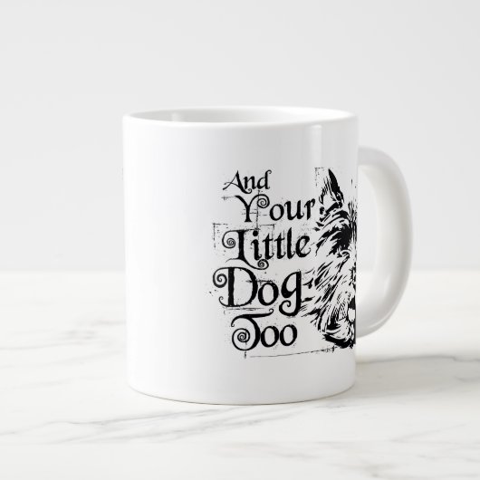 The Wizard Of Oz™ | And Your Little Dog, Too Jumbo-Tasse (Vorderseite Rechts)