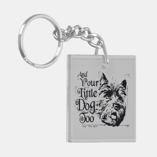 The Wizard Of Oz™ | And Your Little Dog, Too Schlüsselanhänger (Vorderseite links)