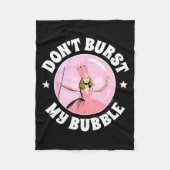 The Wizard Of Oz - Don't Burst My Bubble  Fleecedecke (Vorderseite)