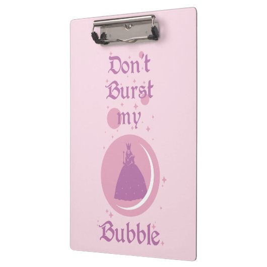 The Wizard Of Oz™ | Don't Burst My Bubble Klemmbrett (Links)