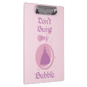 The Wizard Of Oz™ | Don't Burst My Bubble Klemmbrett (Rechts)