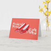 The Wizard Of Oz™ | Follow Your Own Path Karte (Gelbe Blume)