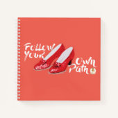 The Wizard Of Oz™ | Follow Your Own Path Notizblock (Vorderseite)