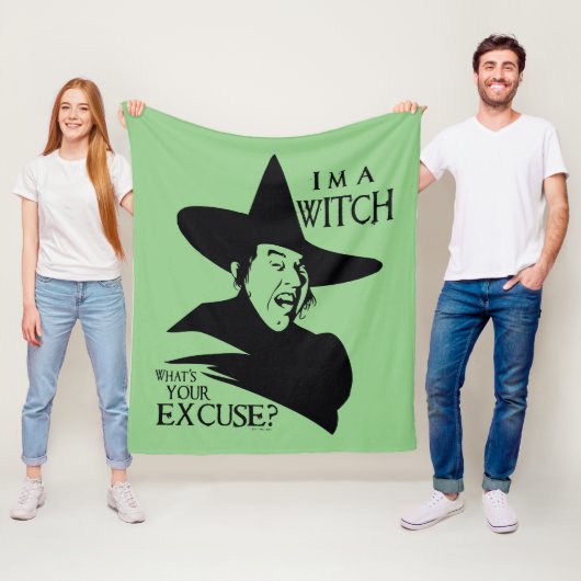 The Wizard Of Oz™ | I'm A Witch Fleecedecke (Beispiel)