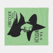 The Wizard Of Oz™ | I'm A Witch Fleecedecke (Vorderseite (Horizontal))