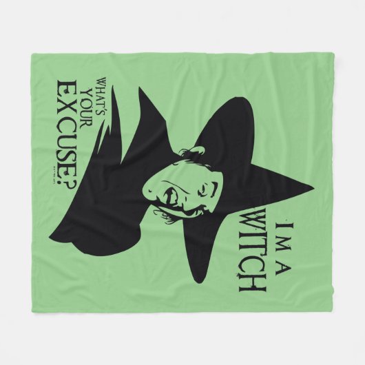 The Wizard Of Oz™ | I'm A Witch Fleecedecke (Vorderseite (Horizontal))