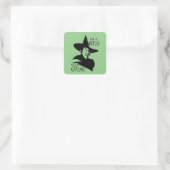 The Wizard Of Oz™ | I'm A Witch Quadratischer Aufkleber (Tasche)