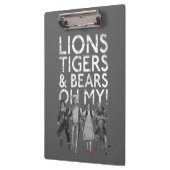 The Wizard Of Oz™ | Lions Tigers & Bears Oh My! Klemmbrett (Links)