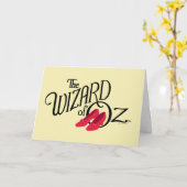 The Wizard Of Oz™ Logo Karte (Gelbe Blume)