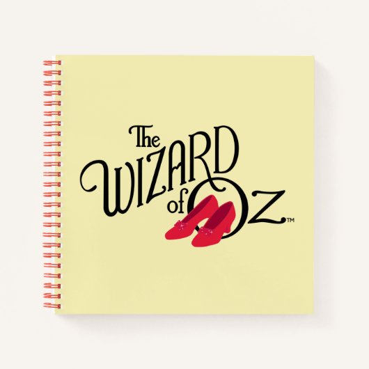 The Wizard Of Oz™ Logo Notizblock (Vorderseite)