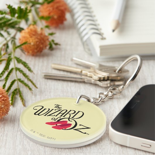 The Wizard Of Oz™ Logo Schlüsselanhänger (Vorderseite rechts)