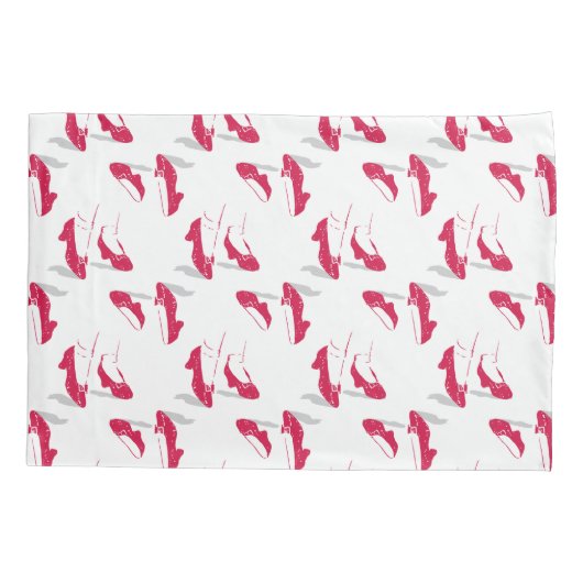 The Wizard Of Oz™ | Ruby Slippers™ Pattern Kissenbezug (Rückseite)