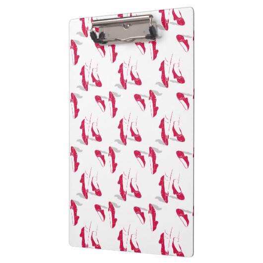 The Wizard Of Oz™ | Ruby Slippers™ Pattern Klemmbrett (Links)