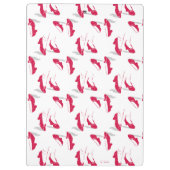 The Wizard Of Oz™ | Ruby Slippers™ Pattern Klemmbrett (Rückseite)