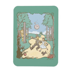 The Wizard Of Oz™ Storybook Yellow Brick Road Magnet