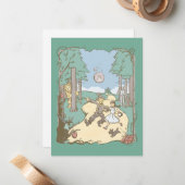 The Wizard Of Oz™ | Storybook Yellow Brick Road Mitteilungskarte (Vorderseite/Rückseite Beispiel)