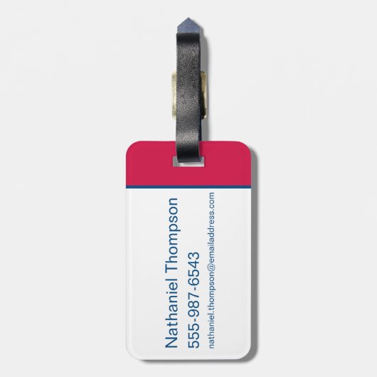 The Wizard Of Oz™ | There's No Place Like Home™ Gepäckanhänger (Rückseite vertikal)