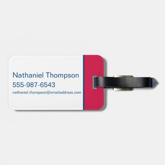 The Wizard Of Oz™ | There's No Place Like Home™ Gepäckanhänger (Rückseite horizontal)