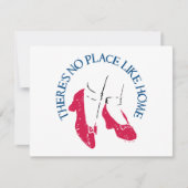 The Wizard Of Oz™ | There's No Place Like Home™ Mitteilungskarte (Vorderseite)