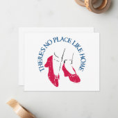 The Wizard Of Oz™ | There's No Place Like Home™ Mitteilungskarte (Vorderseite/Rückseite Beispiel)