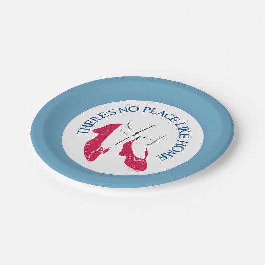 The Wizard Of Oz™ | There's No Place Like Home™ Pappteller (Schrägansicht)