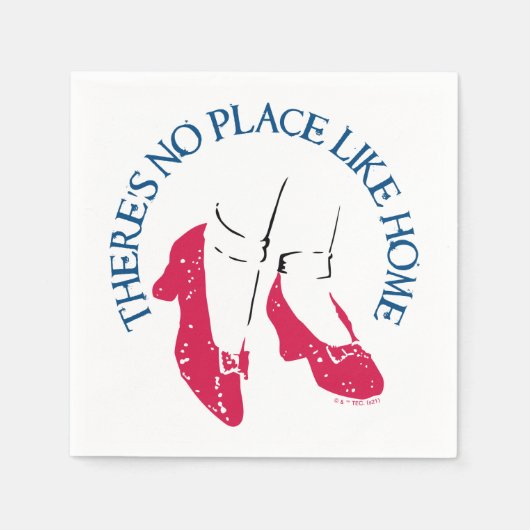 The Wizard Of Oz™ | There's No Place Like Home™ Serviette (Vorderseite)