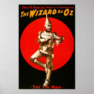 The Wizard of Oz - vintage theatrical poster