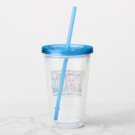 The Wizard Of Oz™ | Who You Meet Along The Way Acryltrinkbecher (Rückseite)