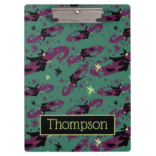 The Wizard Of Oz™ | Wicked Witch™ Pattern Klemmbrett (Vorderseite)