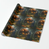 The wizard of the Shell fantasy mat wrapping paper Geschenkpapier (Ungerollt)