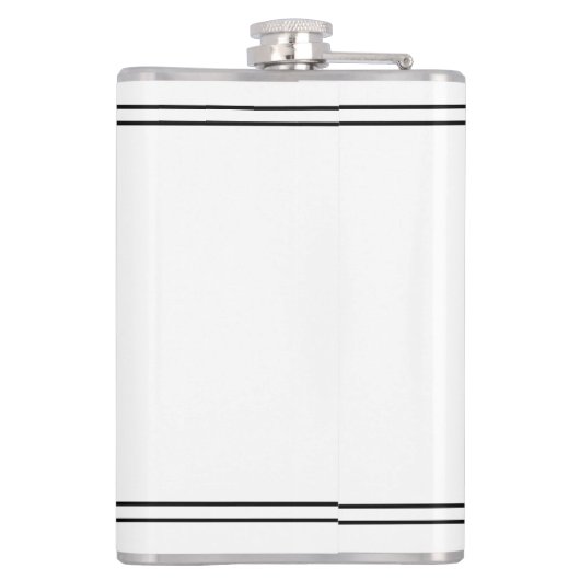 The Wolf Personalized Flachmann (Rückseite)