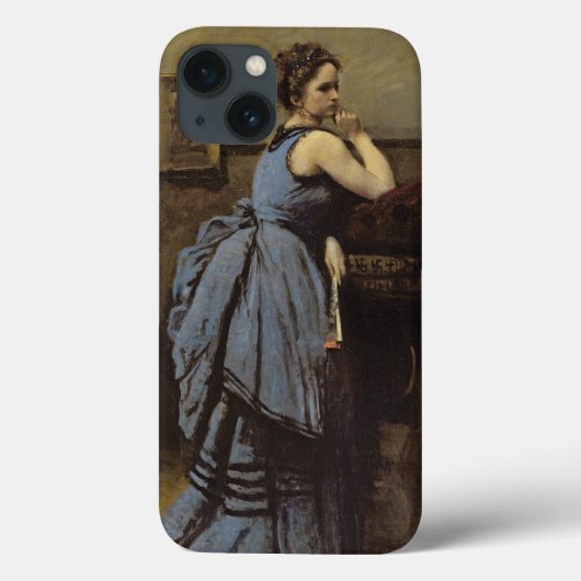 The Woman in Blue 1874 Case-Mate iPhone Hülle (Rückseite)