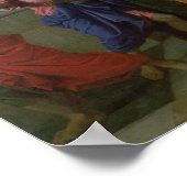 The Woman Taken in Adultery, 1653 Poster (Ecke)