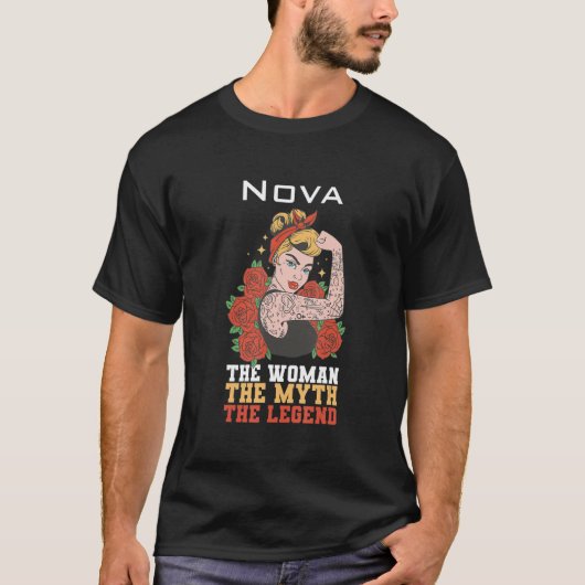 The woman the myth the legend Nova T-Shirt (Vorderseite)
