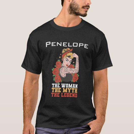 The woman the myth the legend Penelope T-Shirt (Vorderseite)
