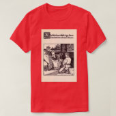 The Wonder Clock Howard Pyle 1915 0337 The Blacksm T-Shirt (Design vorne)