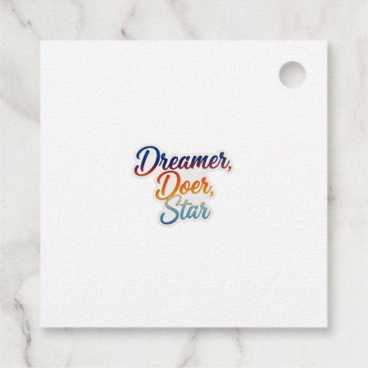 The Wonder Years Geschenkanhänger (Rückseite)